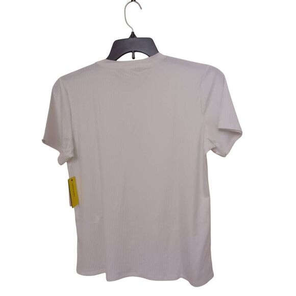 Eleven By Venus Williams Top Short Sleeve Color White Size XXL - Picture 3 of 3